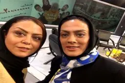سلفى شبنم فرشادجو در كنار شهربانو منصوريان/عکس