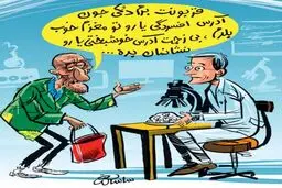 این هم آدرس افسردگی در مغز!/کاریکاتور