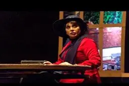 نسرین مقانلو در نمایی عجیب + عکس