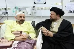 عیادت سیدحسن خمینی از نقویان+ عکس