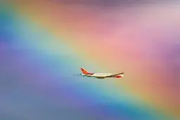 عبور از رنگین کمان / عکس