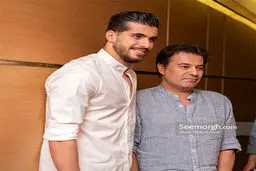 ترلان پروانه و سعید عزت‌اللهی در جشن «هزار پا» /عکس