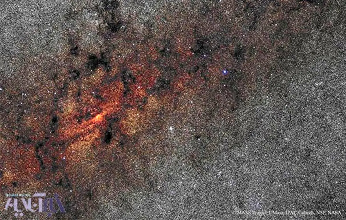 مرکز شلوغ کهکشان ما/عکس روز ناسا