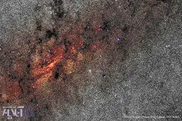 مرکز شلوغ کهکشان ما/عکس روز ناسا