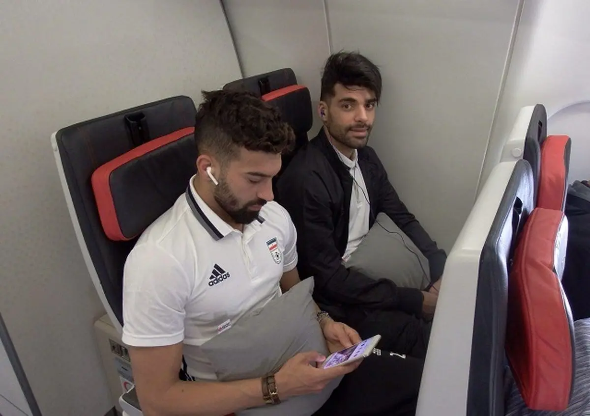 تیم ملی فوتبال عازم تونس شد/ کی‌روش در کانون توجه + تصاویر