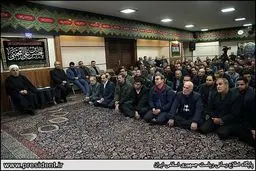 مراسم سوگواری رحلت پیامبر (ص) با حضور روحانی و اعضای دولت/تصاویر