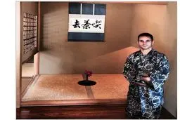 گلزن استقلال در لباس سامورایی/عکس