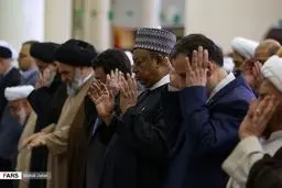 عکس/ دبیرکل اوپک در نمازجمعه قم