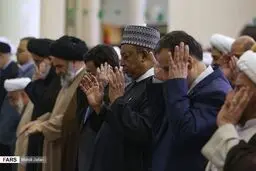 عکس/ دبیرکل اوپک در نمازجمعه قم