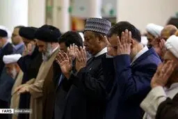 عکس/ دبیرکل اوپک در نمازجمعه قم