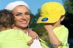 عکس دیده نشده روناک یونسی و فرزندانش در کانادا/ عکس