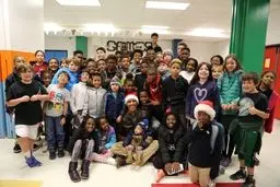 شغل جدید اوباما؛ بابانوئل!/ عکس