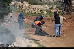 تصاویری از درگیری نظامیان اسرائیلی با معترضان فلسطینی