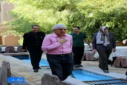 جک استراو در یزد/عکس