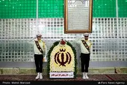 تجدید میثاق فرماندهان نیروی انتظامی با آرمان‌های امام راحل/ گزارش تصویری