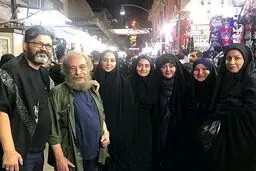 عکس /  سلبریتی های ایرانی در کربلا
