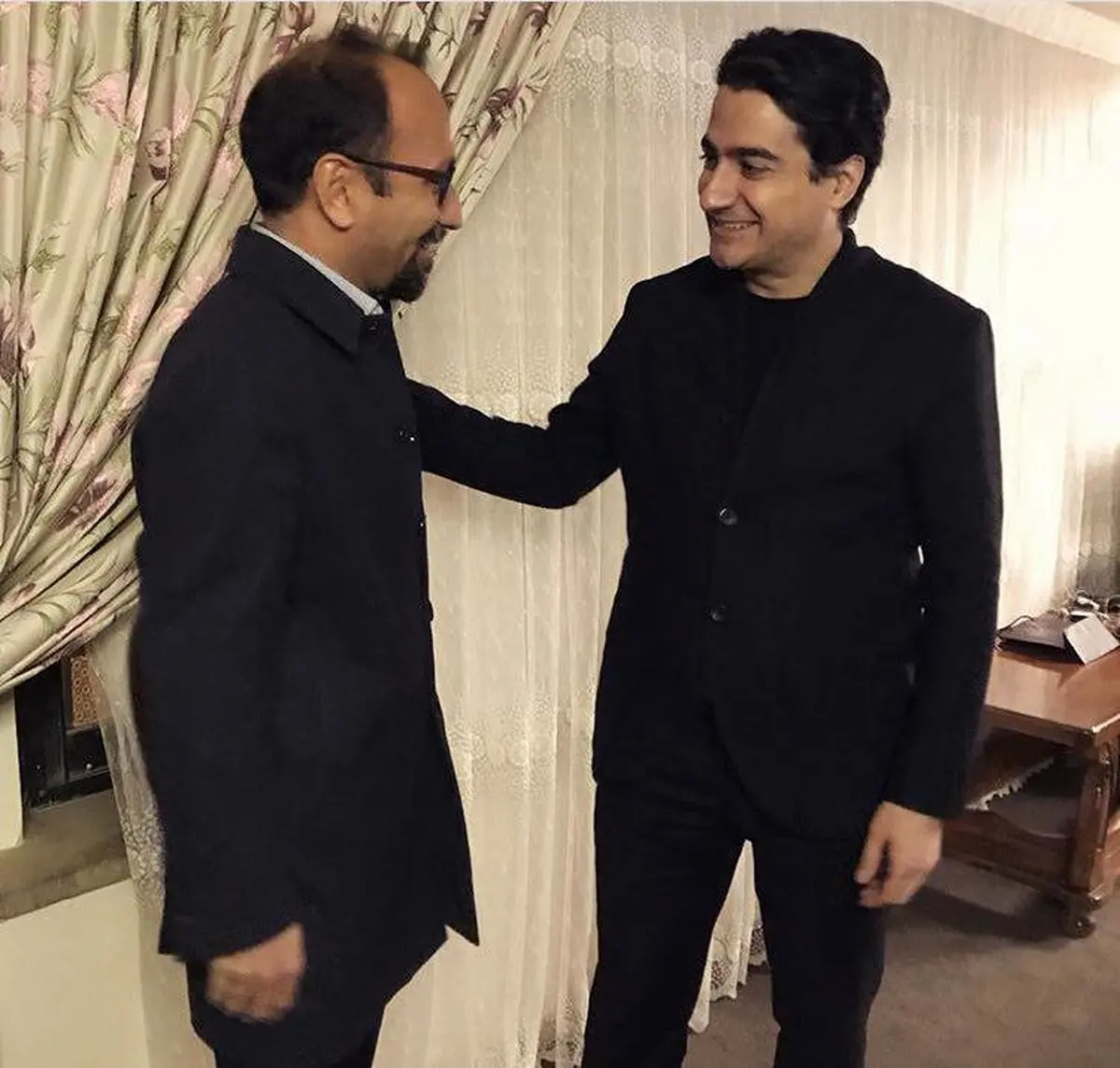 اصغر فرهادی کنار همایون شجریان در کنسرت ایران من/عکس