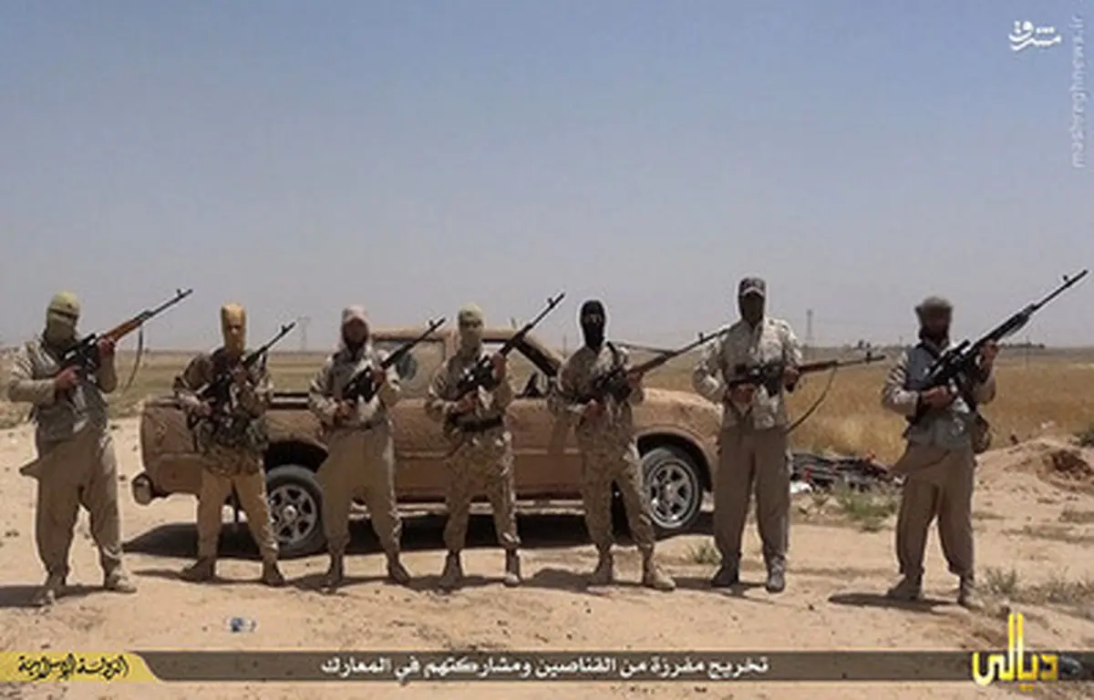 گروهان تک‌تیراندازان داعش/تصاویر