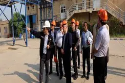 بازدید عضو هیات مدیره شستا از شرکت شیمی بافت