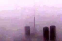 انفجار عجیب فضاپیمای استارشیپ SN۱۱ در هوای مه آلود+فیلم