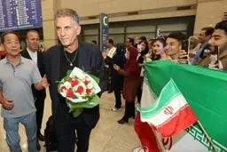 کاروان ایران همراه با دژاگه به کره رسید/ کی‌روش: برای گل نخوردن و نباختن آمده‌ایم