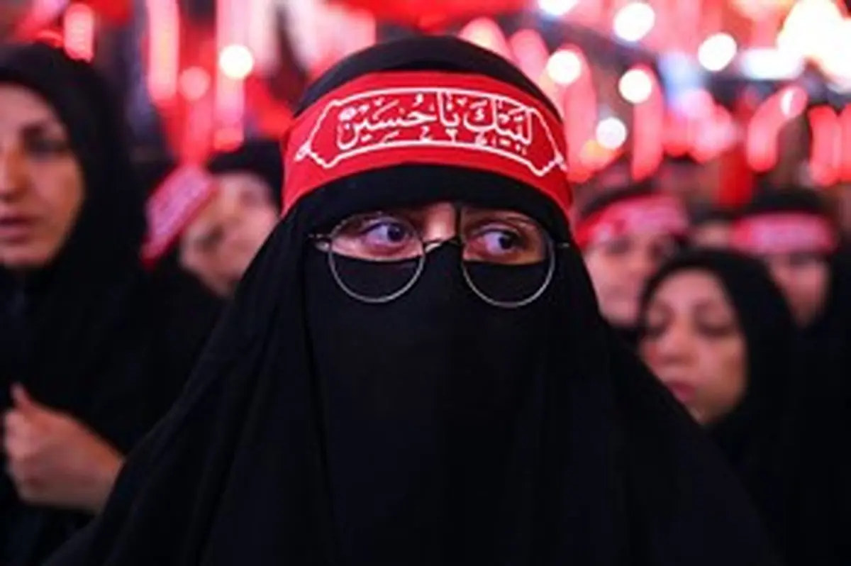 غروب اربعین حسینی در کربلای معلی /تصاویر