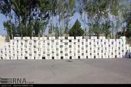 کشف محموله مشروبات الکلی در مهاباد/تصاویر