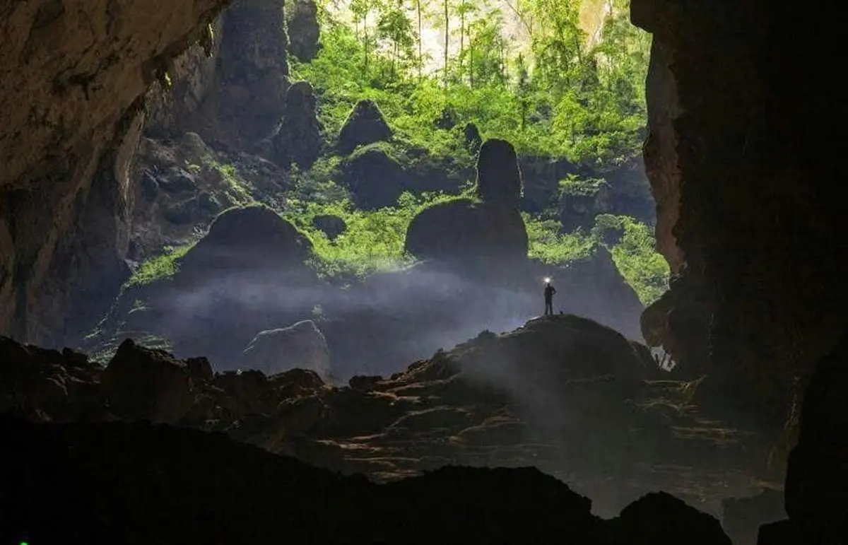 نمایی خارق‌العاده از بزرگترین غار جهان