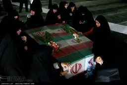 روایتی تصویری از مراسم وداع با 72 شهید غواص