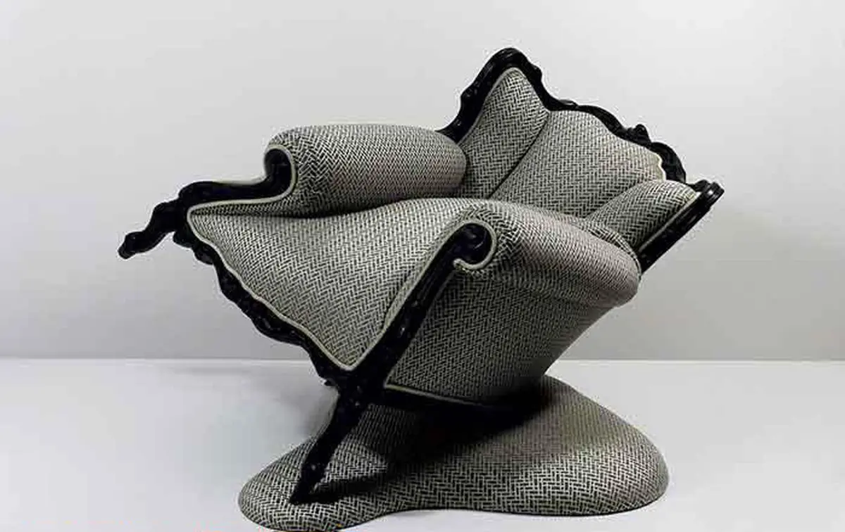 عکس / مبلی که در حال وا رفتن است!