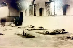 تصویری نایاب از یک بیمارخانه در دوران قاجار