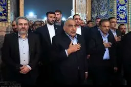 تصاویر: سفر نخست وزیر عراق به مشهد‎