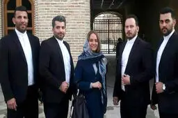 مهناز افشار و بادیگاردهایش! + عکس