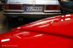 بیمارستان خودرو‌های میلیاردی+عکس‌ها