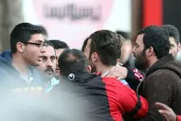 حاشیه های تصویری از درگیری‌ در تمرین‌ پرسپولیس