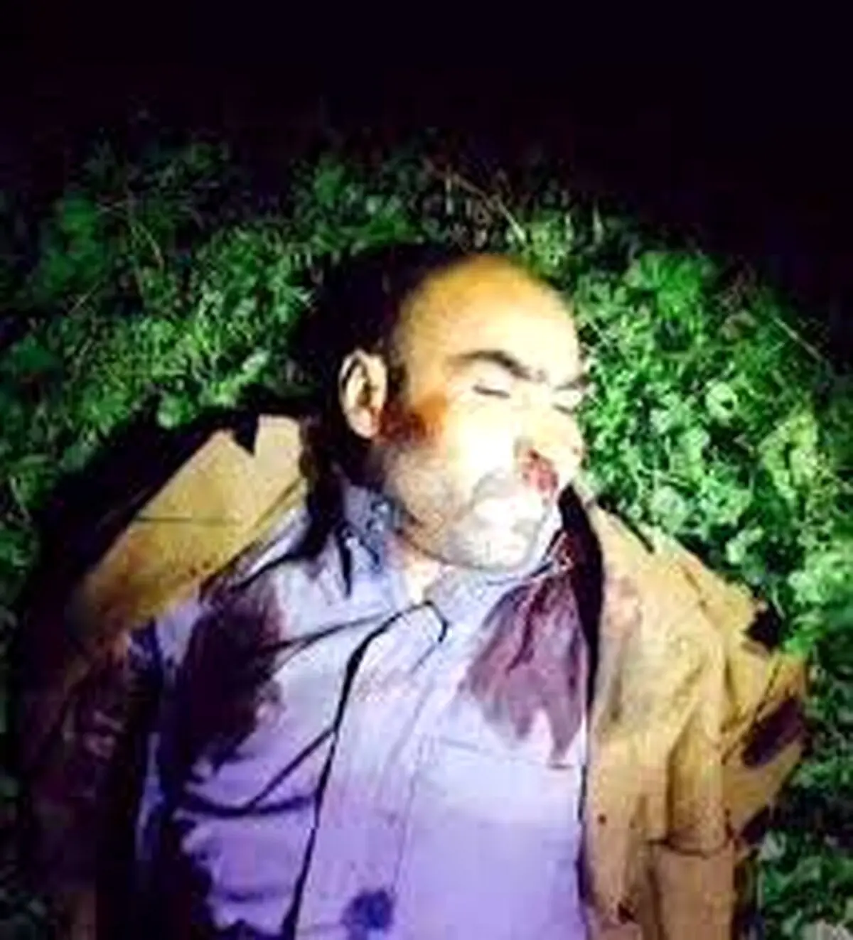 تصویر منتشره از جسد البغدادی؛سرکرده داعش