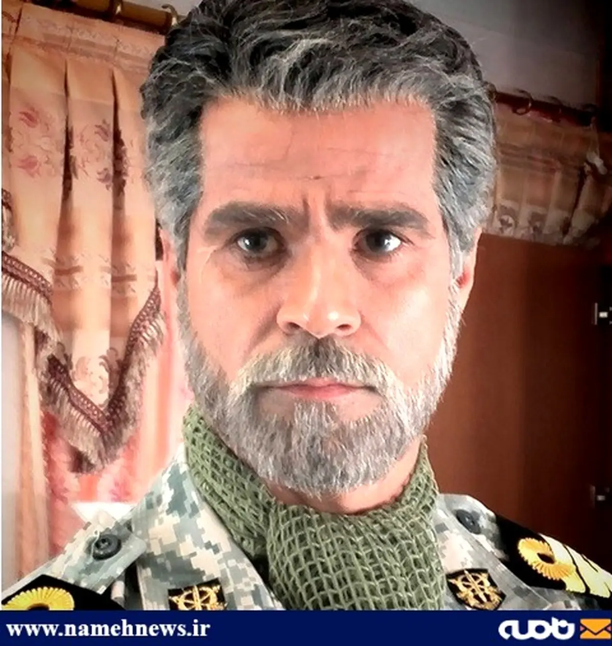 گریم متفاوت هادی ساعی!/عکس