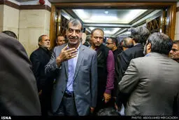 حاشیه‌های تصویری مراسم ختم زنده‌یاد دکتر صادق آیینه‌وند با حضور باهنر، نهاوندیان، عارف، دعایی، هادی خامنه‌ای، صالحی، بهزادنبوی، صالحی و ...