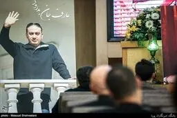 چهره هایی که به مراسم ختم عارف لرستانی رفتند/تصاویر