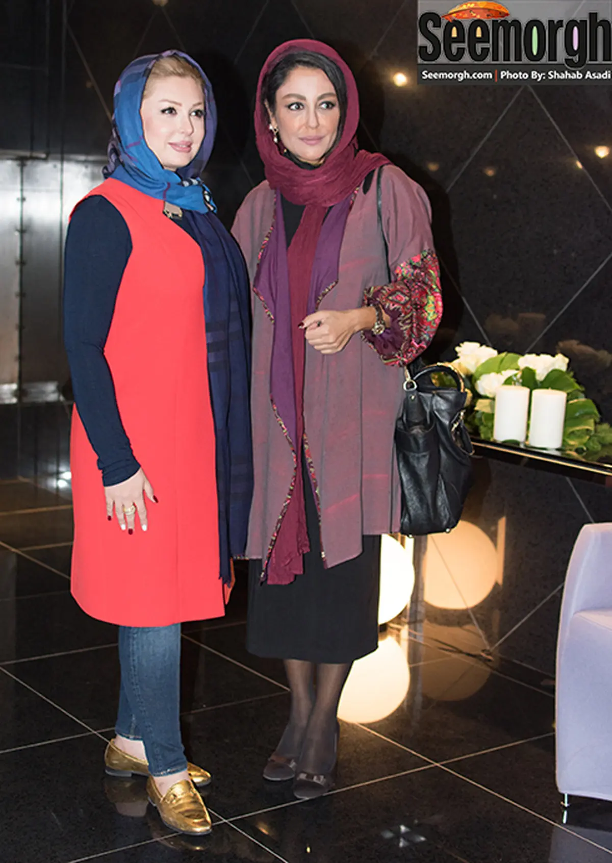 تیپ بازیگران زن در اکران خصوصی فیلم نیمه شب اتفاق افتاد