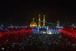 تصویری زیبا از بین الحرمین