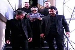 الناز شاکردوست و بادیگاردهایش/عکس