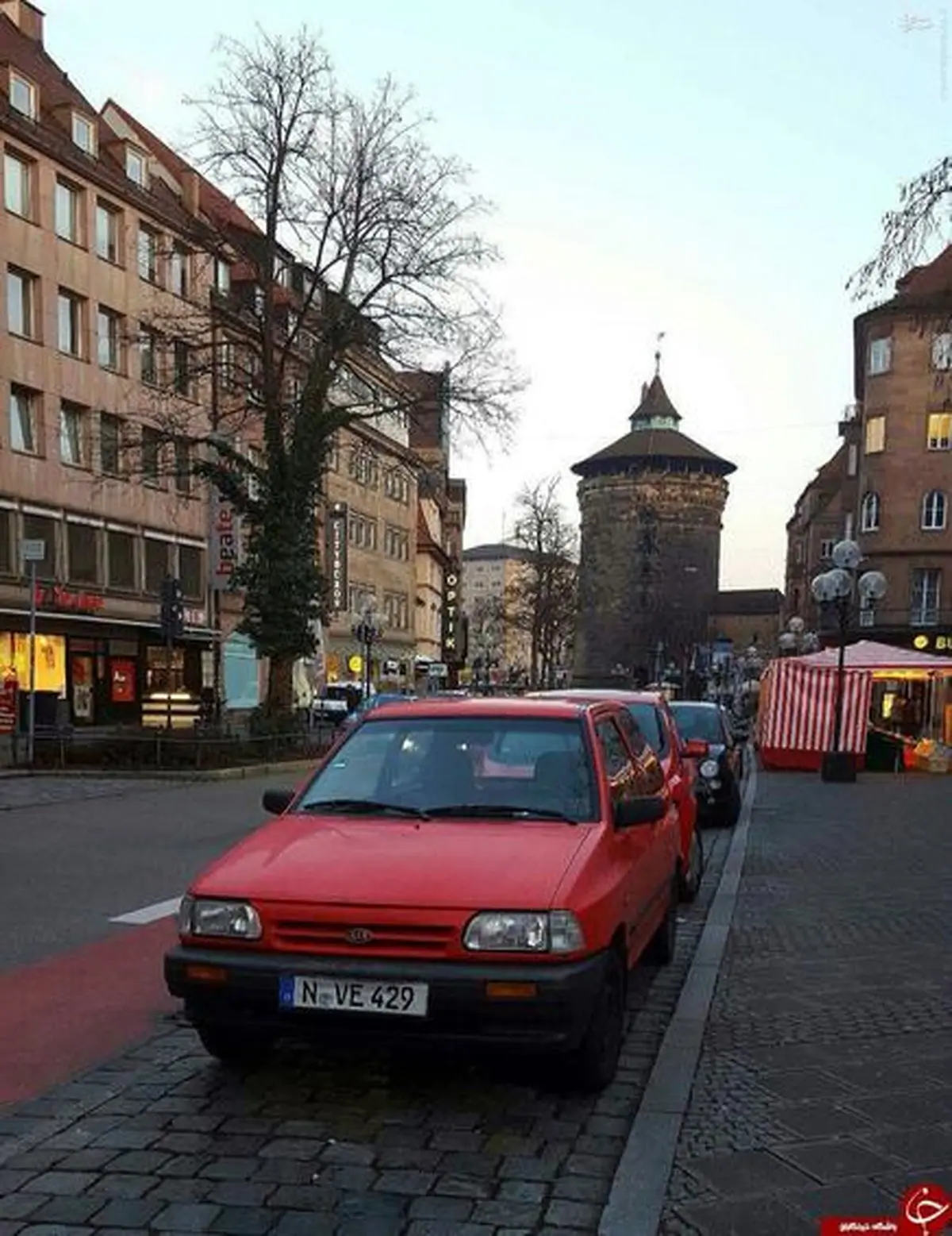 عکس/ پراید یک میلیون تومانی در آلمان