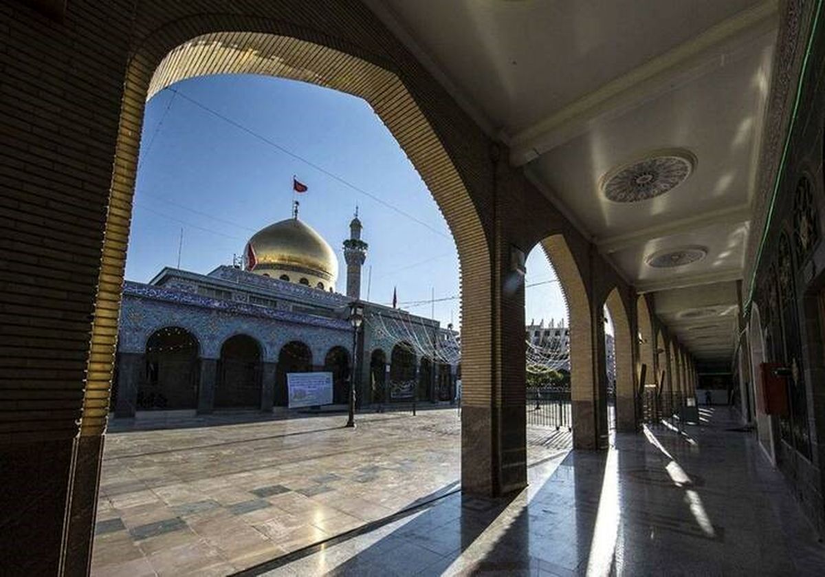 نمایی زیبا از حرم حضرت زینب(س) / عکس