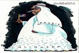 چهره واقعی آل سعود!/ کاریکاتور