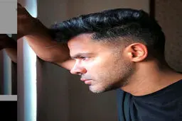 عکس جدید از خواننده جوان پاپ