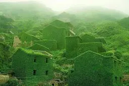 تصویری دیدنی و زیبا از یک باغ مخفی در چین