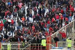 حاشیه های دیدار تیم های فوتبال تراکتورسازی و پیکان/تصاویر