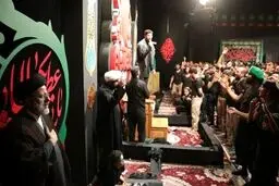 حضور رئیسی در هیئت اصفهانی‌ها / تصاویر