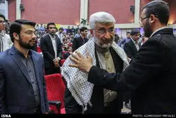 سخنرانی جلیلی در دانشگاه یزد/تصاویر